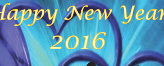 Happy New Year and Welcome to 2016